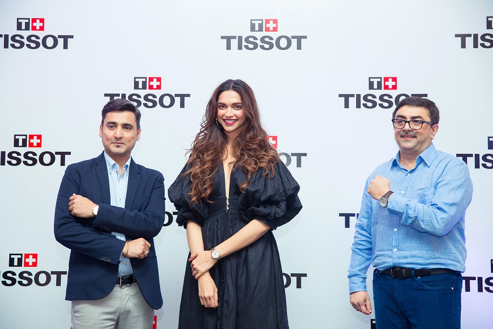 Deepika Padukone as Tissot - Swiss Watch Maker's Brand Ambassador