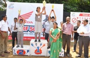 a ripponStudents felicitated at the Honda CRF50 Fest