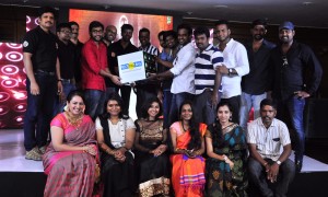 At the Launch of Big Doo Paa Doo Big FM Team with Madhan Karky and his team
