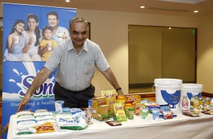 Mr. Rajiv Khanna with Products