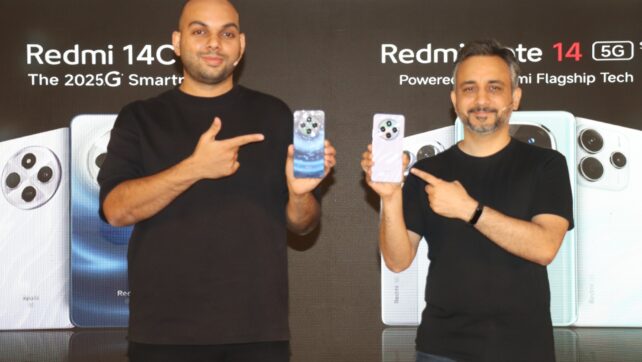 ஷாவ்மி இந்தியாவின் புதிய வரவு Redmi 14C 5G ஸ்மார்ட்ஃபோனை வெளியிட்டது. ₹1000 கோடி குறியிலக்கை அடைந்து Redmi Note 14 5G சீரீஸ் சாதனை படைத்ததை கொண்டாடுகிறது 