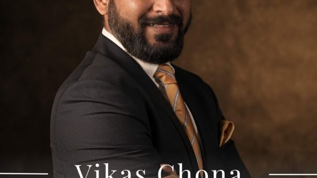 Sheraton Grand Chennai Resort & Spa Celebrates the Elevation/Promotion of Vikas Kumar Chona to Director of Sales and Marketing