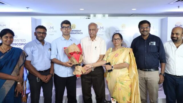 MGM Healthcare Malar, Adyar Removes Congenital Lung Defect in One-Year-Old Using Minimally Invasive Surgery