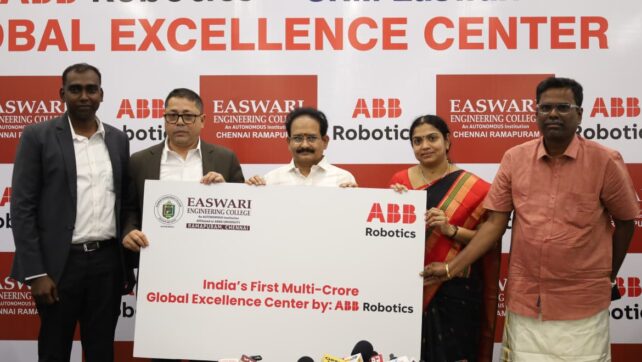 SRM Easwari Engineering College Launches India’s First ABB Global Excellence Center for Robotics