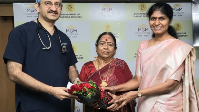 MGM Healthcare Malar, Adyar performs India’s First Combined Minimally Invasive Cardiac Procedures: TAVI with Dual Chamber Leadless Pacemaker without Surgery